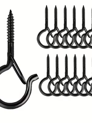 Heavy Duty Q Hooks with Safety Lock 30pcs