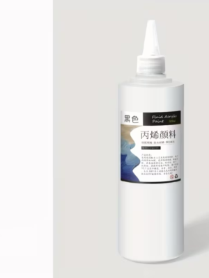 500ml Vibrant Acrylic Paint Bottle White