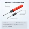 2‑in‑1 Dual Function Cross Screwdriver